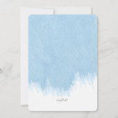 ソーフォト賛美コリティカル招待状 招待状 (裏面)