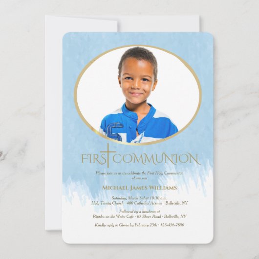 ソーフォト賛美コリティカル招待状 招待状 (正面)