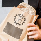 ソーフードパンベーカリービジネスプロモーションモダン ラバースタンプ