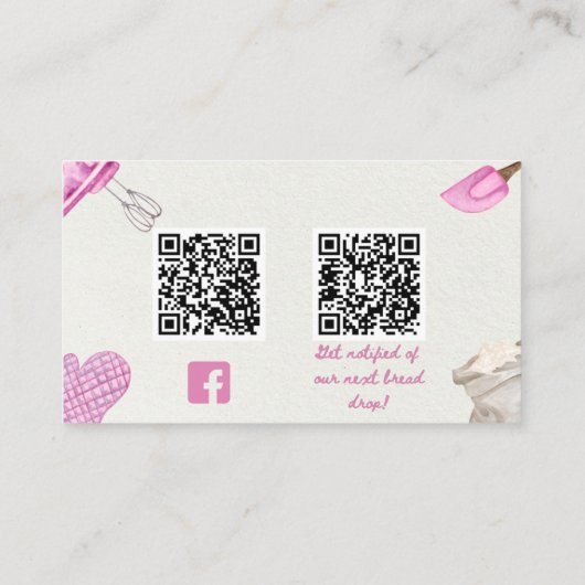 ソーフードマイクロベーカリー名刺 名刺 (裏面)