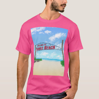 ソーブルビーチプリント Tシャツ