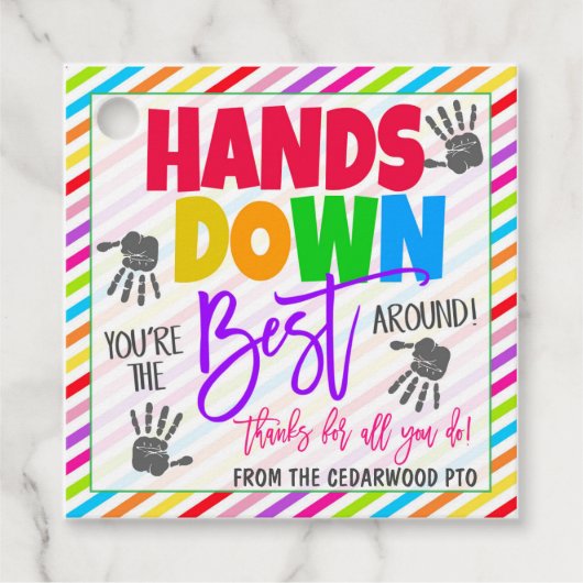 ソープギフトラベル フェイバータグ (正面)