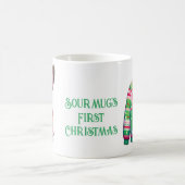 ソープクリスマスの醜いセーター コーヒーマグカップ (中央)