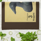 ソープストーンエイダーアヒル キッチンタオル (折り畳み)