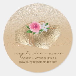 ソープスパークルブランディング ラウンドシール