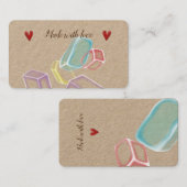 「ソープセイフェすごい可愛いマーケティング」ビジネスカード 名刺 (正面/裏面)