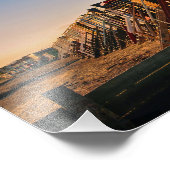 ソープベイビーチハッツエセックスイングランド フォトプリント (角)