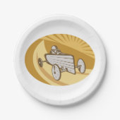 ソープボックスカー ペーパープレート (正面)