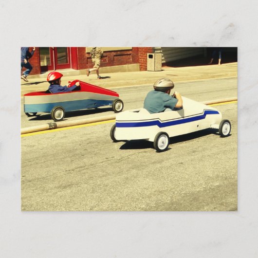 ソープボックスダービー ポストカード (正面)