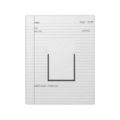 ソープメーカーデザインテンプレートレターヘッド ノートパッド (回転)