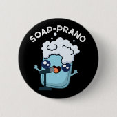 ソープラノソプラノおもしろいソープンダークBG 缶バッジ (正面)