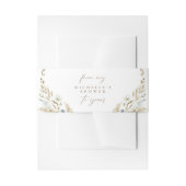 ソープ素朴ベリーバンドラベルラップベリーバンド 招待状ベリーバンド (正面例)