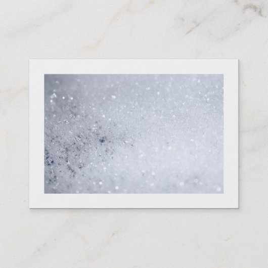 ソープ バブルズ（枠付き） 名刺 (正面)