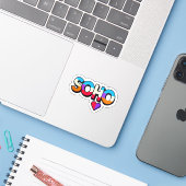 ソーホー シール (ノートパソコンとiPhone)