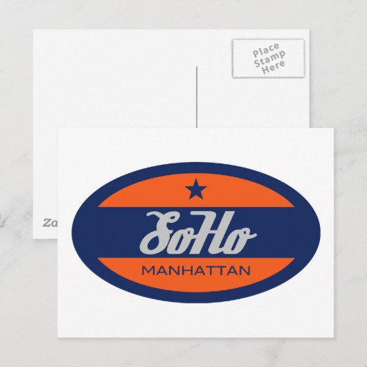 ソーホー ポストカード (正面/裏面)