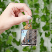 ソーホーNYCダウンタウンマンハッタンニューヨークシティ通り キーホルダー (手)