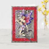 「ソーマ」の空白のな挨拶状 カード (黄色い花)