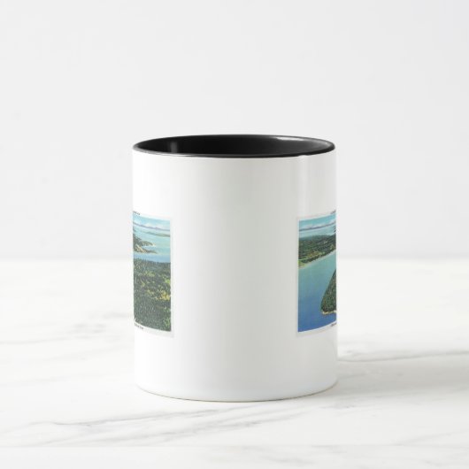 ソームサウンドエントランスの空中表示 マグカップ (中央)