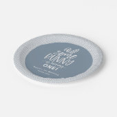 ソームバニーバースデーパーティー紙プレート ペーパープレート (アングル)