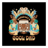 ソームボデクールスパパヴィンテージカーレトロ80sヴィベ ポスター (正面)