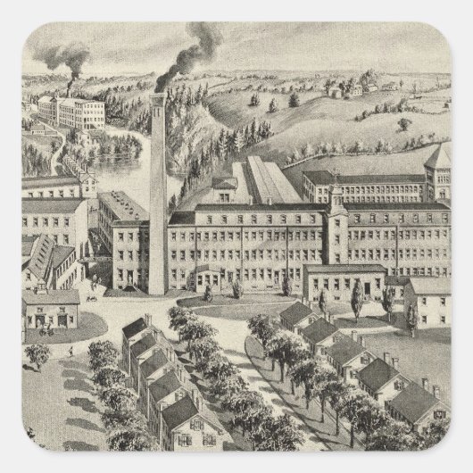 ソーヤウールメンミルズ スクエアシール (正面)