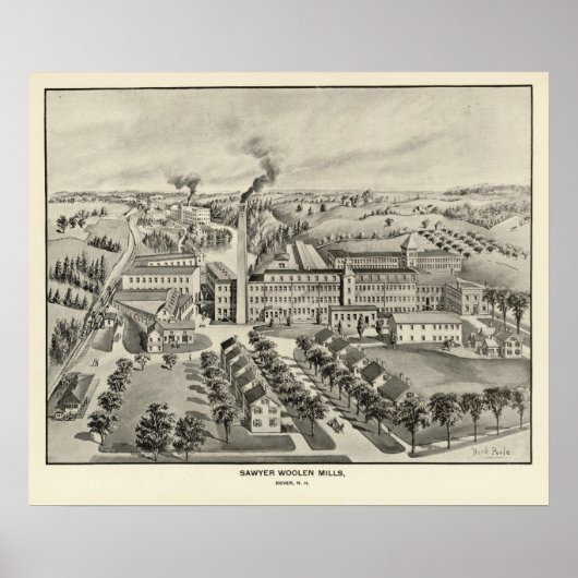 ソーヤウールメンミルズ ポスター (正面)