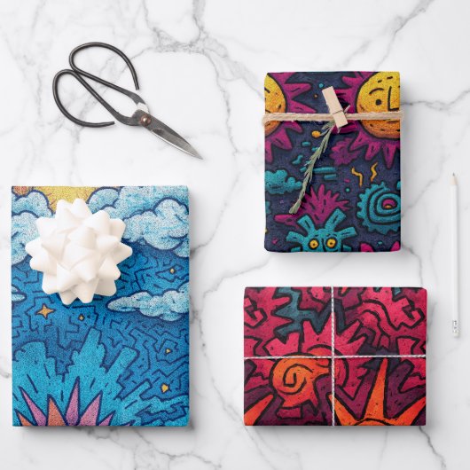 ソーラーカーニバル ラッピングペーパーシート (正面)