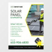 ソーラーサービス カスタムウィンドウクリング ウィンドウサイン (シート)