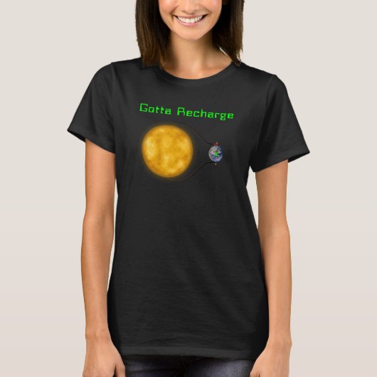 ソーラーパワー - Tシャツ (正面)