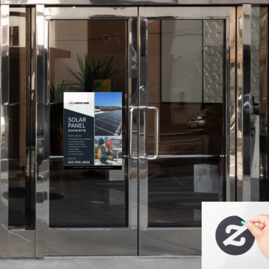 ソーラービジネスサービス窓用フィルム ウィンドウサイン (オフィスドア)