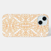 ソーラーフレア ゴールド ダマスク スマホ / iPad ケース Case-Mate iPhoneケース (裏面 (横))