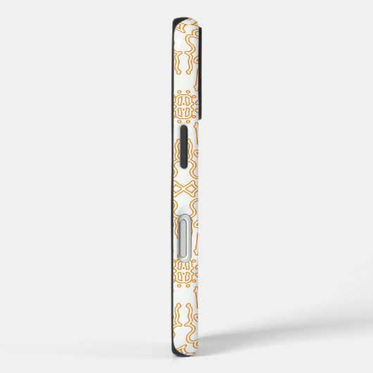 ソーラーフレア ゴールド ダマスク スマホ / iPad ケース Case-Mate iPhoneケース (裏面 / 右)