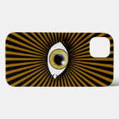 ソーラーヘーゼルアイ Case-Mate iPhoneケース (裏面 (横))