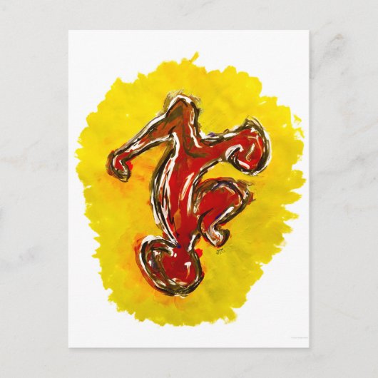 「ソーラーマン」- ポストカード (正面)