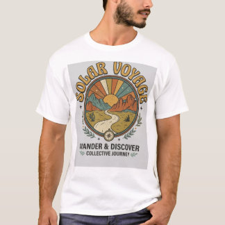 ソーラーヴォヤージュ ヴィンテージ エステティック グラフィックTシャツ Tシャツ