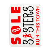 ソールシスター走ズこの町 マグネット (縦)