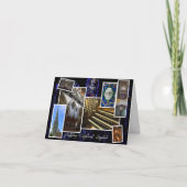 ソールズベリーのカテドラルのクリスマスの挨拶 シーズンカード (正面)