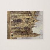 ソールズベリーのカテドラル1832年の北西ポーチ ジグソーパズル (横)