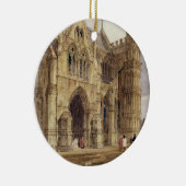 ソールズベリーのカテドラル1832年の北西ポーチ セラミックオーナメント (右)
