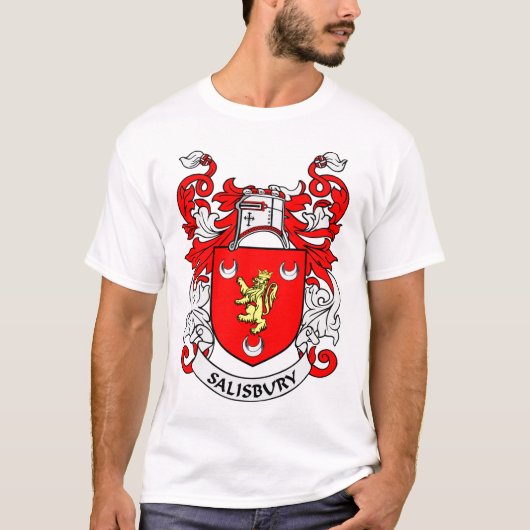 ソールズベリーの紋章付き外衣 Tシャツ (正面)
