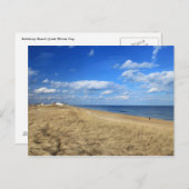 ソールズベリービーチクワイエットウィンターデー ポストカード (正面/裏面)