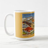 ソールズベリービーチヴィンテージ葉書 コーヒーマグカップ (左)