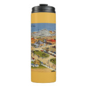 ソールズベリービーチヴィンテージ葉書 タンブラー (正面)