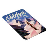 ソールデンオーストリアヴィンテージスキーポスター マグネット (右側)