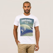 ソールデン、オッタルバレー、チロル、オーストリアスキー Tシャツ (正面フル)