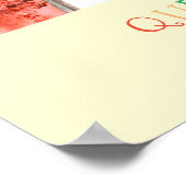 ソールベカラフルットクイーンズランドオーストラリア旅行プリント ポスター (角)