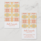 ソールベットジオメトリタイルパターン 名刺 (正面/裏面)