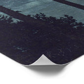 ソールベルグフィッシャーマンズコテージランドスケー絵画ズ ポスター (角)