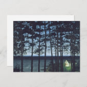 ソールベルグフィッシャーマンズコテージランドスケー絵画ズ ポストカード (正面/裏面)