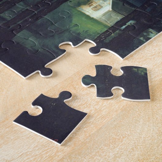 ソールベルグフィッシャーマンズコテージ絵画ランドスケープズ ジグソーパズル (側面)